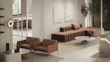 Spacious large hall is the heart of the house. We created a space for relaxation with family and friends.