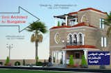 Spanish 10 marla house design with Best architects in Lahore,   Photo 1 of 2 in 10 marla House Design | Best Architects in Lahore | 3dfrontelevation.co by 3dfrontelevation.co Architect & interior Designer
