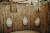 Bath Room Waterless urinals   Photo 9 of 24 in Bamboo Flower _Restroom pavillion by Manu Ponte