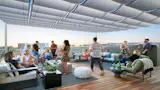 Rooftop terrace at Novel Park. 