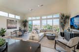Aura interiors look out to Miralon’s views including olive groves and mountains.