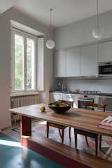 Kitchen, Laminate Counter, Colorful Cabinet, and Metal Cabinet  Photo 10 of 22 in CASA CR by KICK.OFFICE