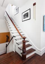 Staircase, Wood Railing, and Wood Tread  Photo 11 of 24 in Artist's Victorian by Saikley Architects