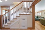 Staircase, Wood Railing, and Wood Tread  Photo 5 of 28 in Contemporary Craftsman by Saikley Architects