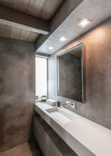  Grey venetian stucco for the new master bathroom walls