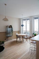 Dining Room, Table, Light Hardwood Floor, Ceiling Lighting, Chair, Pendant Lighting, and Lamps  Photo 4 of 11 in Saint Nizier by Aurélien Aumond
