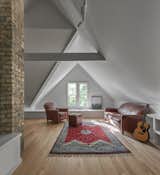 Third Floor Family Retreat - this space blends a music room, library, and family lounge