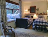 Twin beds and window seat for the kids 