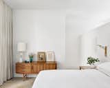 Primary bedroom with natural light from clerestory on right