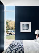 Guest bedroom and corner steel window