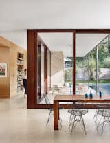 Dining room with view to pool and patio