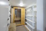 Safe room converted to sauna room