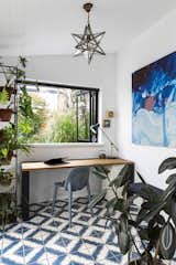 Office – Popham Design tiles, Shilo Engelbrecht artwork, Joost planter
