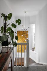 Stairwell  – Christopher Boots light, David Rankin artwork