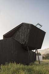 Exterior, House Building Type, Metal Roof Material, and Farmhouse Building Type  Photo 8 of 9 in Palomba House by Pablo Casals Aguirre