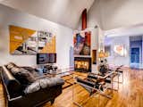 Neighboring Unit at 266 Harrison with original color scheme i.e. white, yellow, black marble