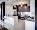 KITCHEN - by Lube. Island in custom Corian.