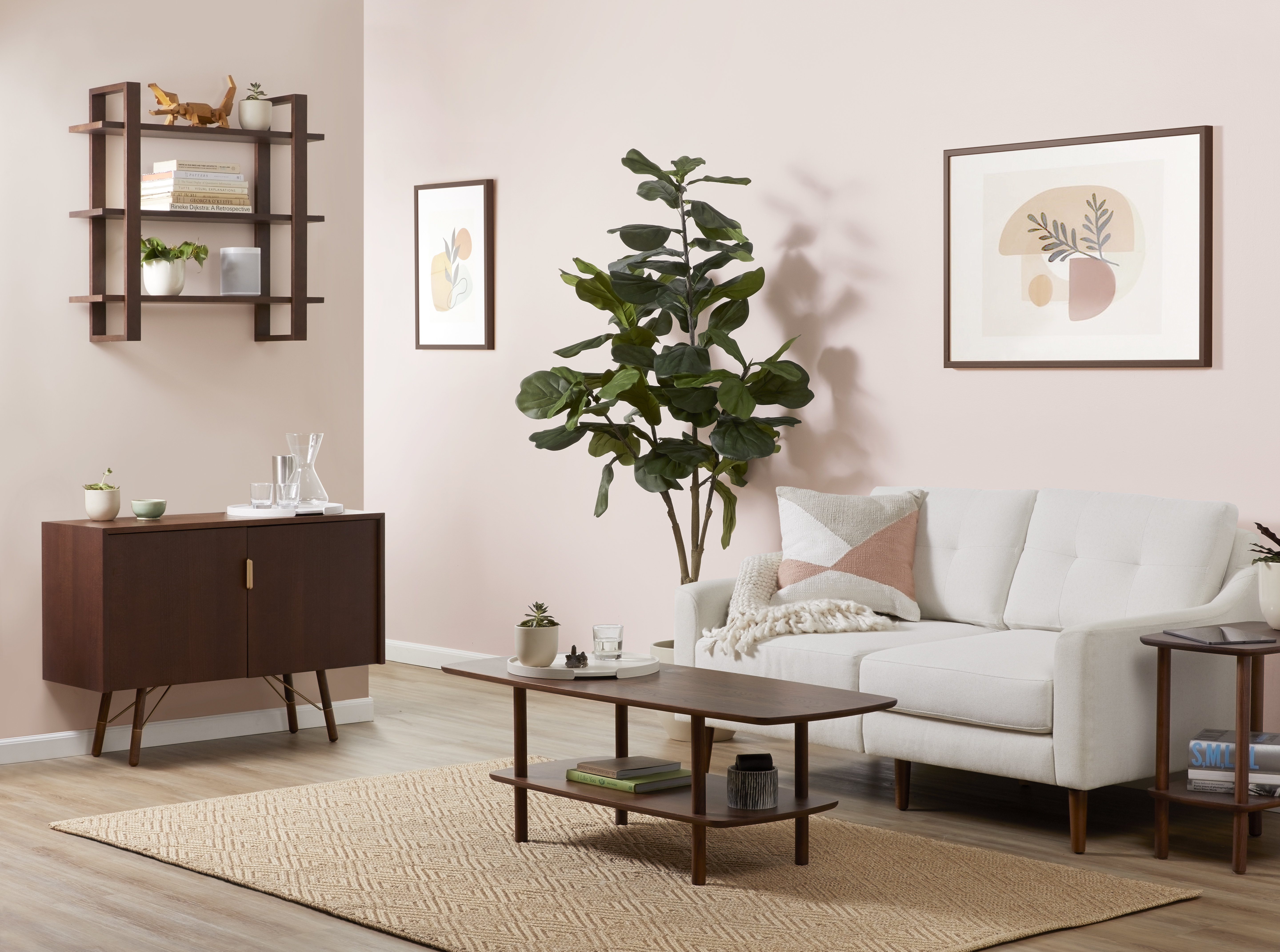 Burrow The Serif Side Table - Thumbnail 3