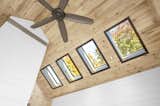 Windows, Skylight Window Type, and Metal  Photo 17 of 25 in Indian Lake House by Kendis Charles