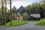 Exterior, House Building Type, Wood Siding Material, Metal Roof Material, and Gable RoofLine  Photo 1 of 20 in Elemental House by Elizabeth Herrmann Architecture + Design
