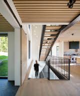 Staircase, Wood Tread, and Metal Railing  Photo 5 of 20 in Elemental House by Elizabeth Herrmann Architecture + Design