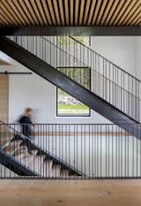 Staircase, Wood Tread, and Metal Railing  Photo 4 of 20 in Elemental House by Elizabeth Herrmann Architecture + Design