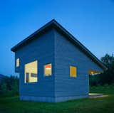 Exterior, Metal Roof Material, House Building Type, Shed RoofLine, and Wood Siding Material  Photo 11 of 11 in Micro House by Elizabeth Herrmann Architecture + Design
