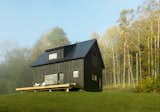 Exterior, Wood Siding Material, House Building Type, Gable RoofLine, and Metal Roof Material  Photos from Little Black House