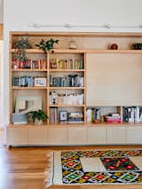 Living area of Everyday Oil founder Emma Allen’s home