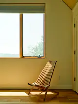 Before moving into this house, Emma and Martin were living in a 500 sq ft house around the corner, and before that they were in New York City. "This house feels really spacious to us, there's plenty of public and private space."