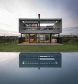 Outdoor, Infinity, Back Yard, Grass, Large, Gardens, Garden, Swimming, Concrete, Small, Large, Wood, Metal, Hanging, Decking, Concrete, Metal, Post, Landscape, and Concrete Castaños House by Arch. Ekaterina Kunzel & Arch. María Belén García Bottazzini  Outdoor Landscape Swimming Concrete Large Photos from Castaños House