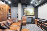 Shed & Studio and Home Theater Room Type Media room / den has Klipsch Sound system and creative lighting including a 'Disco Lights' setting.  Search “theater” from Art Stable | Modern Creator's Loft