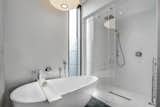 Master Bath with Aquabrass Freestanding Tub