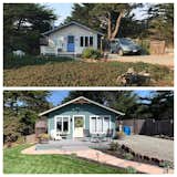 Before and After (prior to putting pavers on driveway)