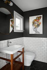 Powder Room with Duravit Sink