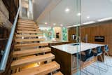 Stairs and Kitchen