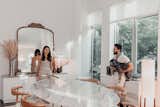 Organic Modernism marble table