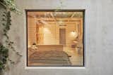 Scala Studio refinished the exterior of the bedroom structure with concrete.