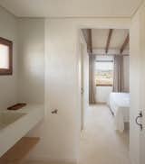 The floors and ceilings of the bedrooms are covered in tiles made of <span style="font-family: Theinhardt, -apple-system, BlinkMacSystemFont, &quot;Segoe UI&quot;, Roboto, Oxygen-Sans, Ubuntu, Cantarell, &quot;Helvetica Neue&quot;, sans-serif;">marés</span><span style="font-family: Theinhardt, -apple-system, BlinkMacSystemFont, &quot;Segoe UI&quot;, Roboto, Oxygen-Sans, Ubuntu, Cantarell, &quot;Helvetica Neue&quot;, sans-serif;">, a type of sandstone found on the coast of Menorca. </span>