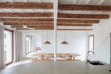 The owner of the home plans to avoid clutter and keep the decor simple and elegant.