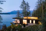 Exterior view of Bowen Island House by office of mcfarlane biggar architects + designers. 
