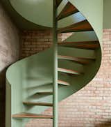 Forest House spiral staircase