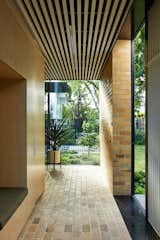 Hallway in the Garden House by Austin Maynard Architects