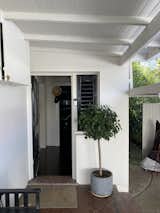 Before: Entry of Bungalow Blonde renovation by LiteraTrotta Architecture