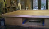 Platform Bed w/large drawers