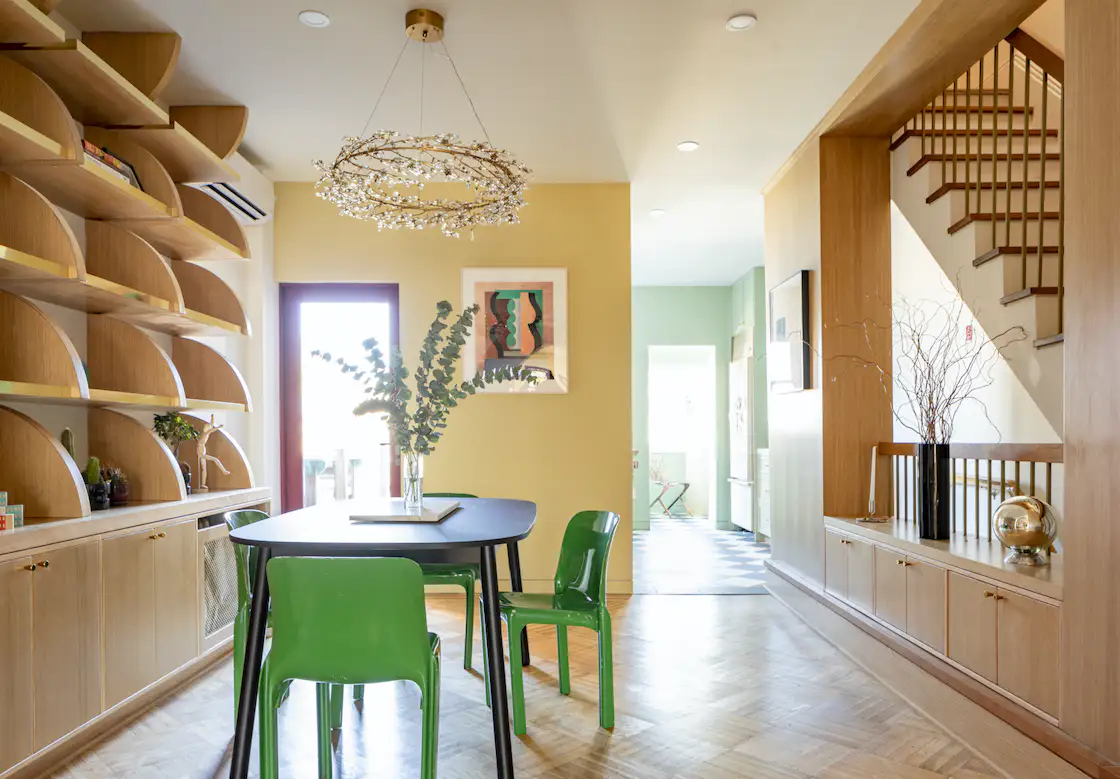Photo 6 of 13 in Before & After: A 1920s Row House Gets an Art Deco ...