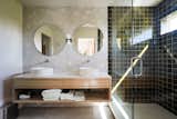 Each master bedroom has an en suite bathroom with a wash room. The two master bathrooms are a mirror image of each-other. 