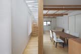 Living Room, Medium Hardwood Floor, Sofa, and Ceiling Lighting  Photo 1 of 6 in House in Asaka by T/H