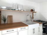Kitchen.
Custom Perch Series shelving. Custom cabinetry.