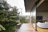 House in Yoga by Keiji Ashizawa Design patio with lattice